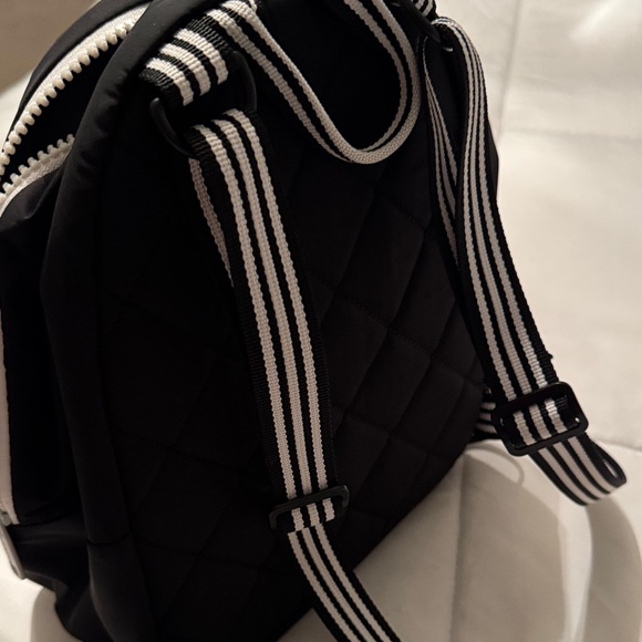 Adidas Black and White Compact Backpack - Picture 3 of 5